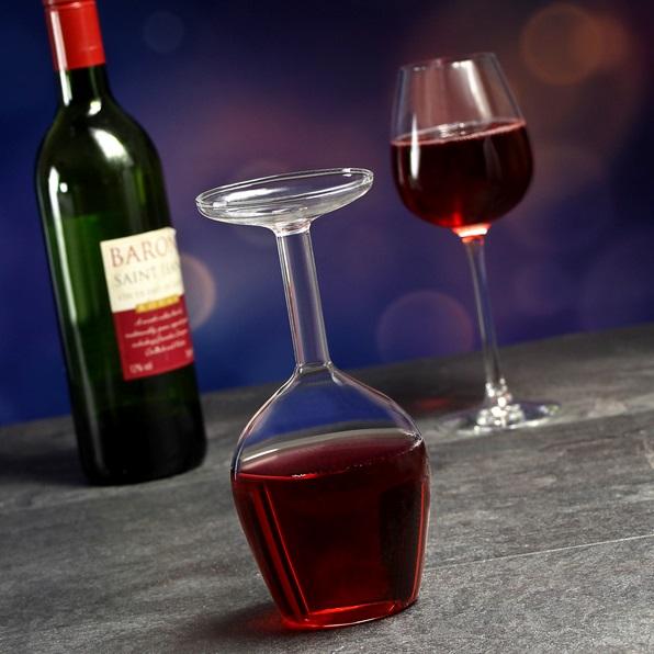 Obrácená vínová sklenice 375ml